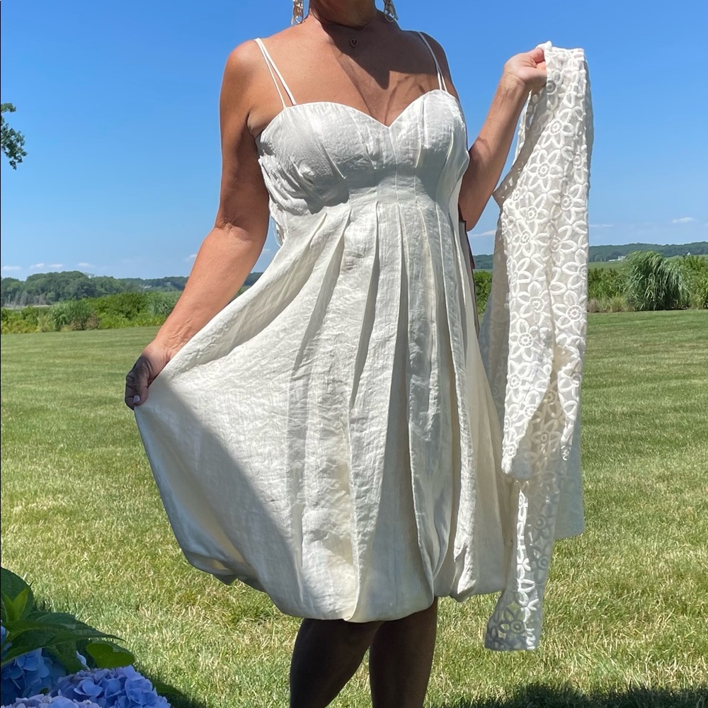 NWT Vintage Thin Strap Bubble Bottom Dress sz10